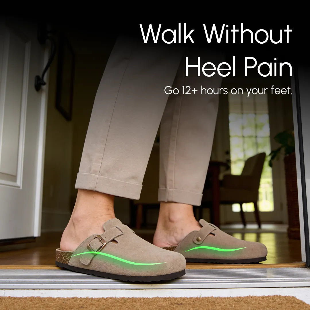 Koa | Zueco de Gamuza Ortopedico